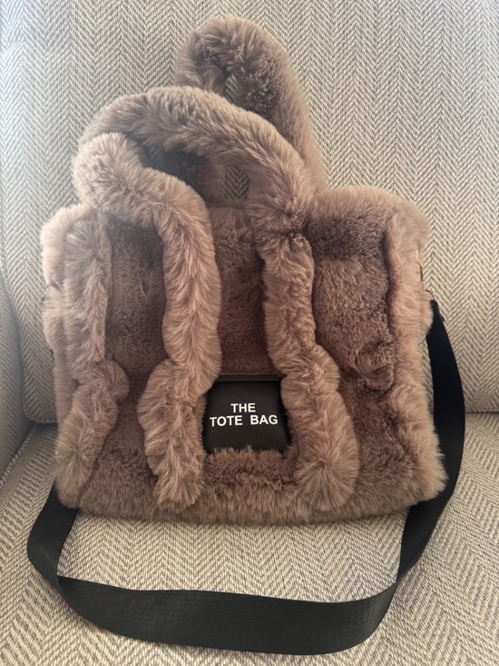 Handbags - Fluffy The Tote Bag Winter Furry Purse Faux Fur Soft Fuzzy Purse Plush Crossbody